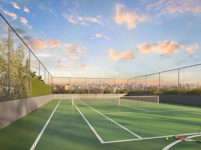 Quadra de Tênis Oficial